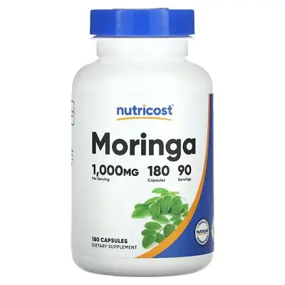 Nutricost Moringa Capsules 500mg Capsules